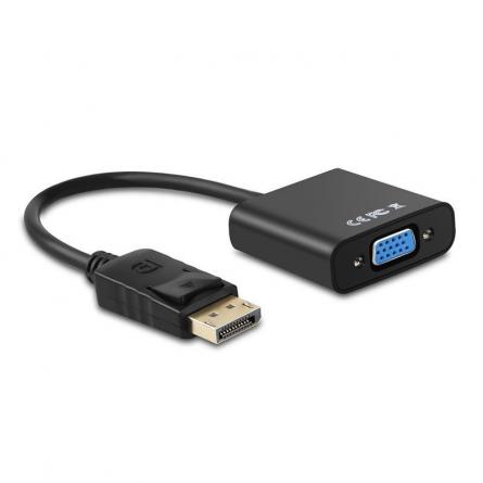 Adaptador Aisens A125-0367/ Displayport Macho - VGA Hembra - Imagen 1