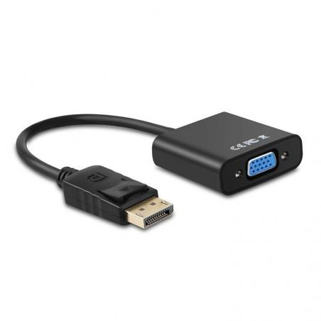 Adaptador Aisens A125-0367/ Displayport Macho - VGA Hembra - Imagen 1