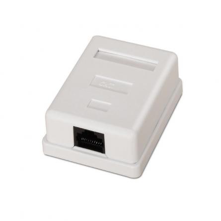 Roseta de Superficie Aisens A139-0301/ Cat.6/ 1 Toma - Imagen 1