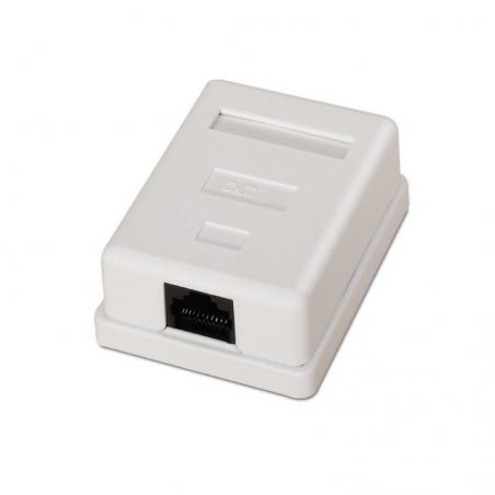 Roseta de Superficie Aisens A139-0301/ Cat.6/ 1 Toma - Imagen 1