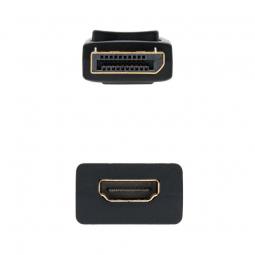 Adaptador Nanocable 10.16.0502/ Displayport Macho - HDMI Hembra - Imagen 1