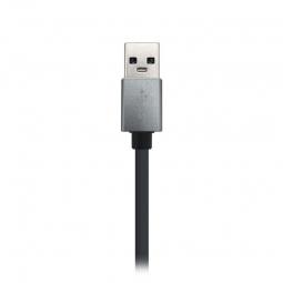 Hub USB 3.0 Aisens A106-0401/ 3 Puertos USB/ 1 RJ45/ Gris - Imagen 4