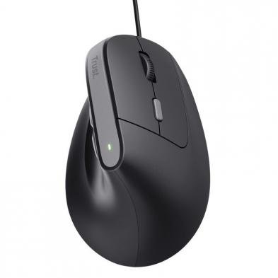 Ratón Ergonómico Trust Bayo II/ Hasta 2400 DPI