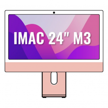 Apple iMac 24' Retina 4,5K / M3 8-Core CPU/ 8Gb/ 256Gb SSD/ 8-Core GPU/ Rosa