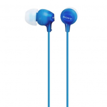 Auriculares Intrauditivos Sony MDR-EX15APLI/ con Micrófono/ Jack 3.5/ Azules
