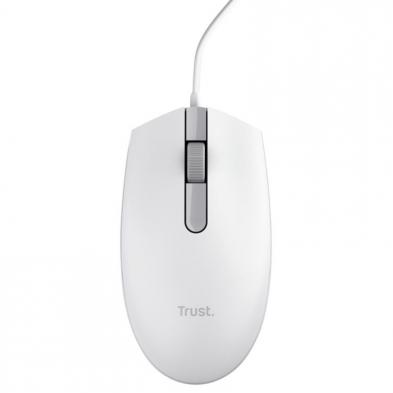 Ratón Trust TM-101/ 1200 DPI/ Blanco