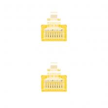 Cable de Red RJ45 UTP Nanocable 10.20.0400-Y Cat.6/ 50cm/ Amarillo