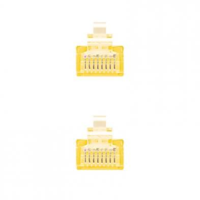 Cable de Red RJ45 UTP Nanocable 10.20.0400-Y Cat.6/ 50cm/ Amarillo