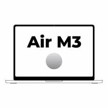 Apple Macbook Air 13,6'/ M3 8-Core CPU/ 8Gb/ 512Gb SSD/ 10-Core GPU/ Plata