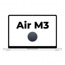 Apple Macbook Air 13,6'/ M3 8-Core CPU/ 8Gb/ 512Gb SSD/ 10-Core GPU/ Medianoche