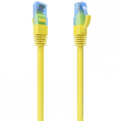 Cable de Red RJ45 AWG26 UTP Aisens A135-0836 Cat.6/ 3m/ Amarillo