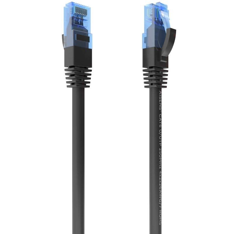 Cable de Red RJ45 AWG26 UTP Aisens A135-0848 Cat.6/ 5m/ Negro