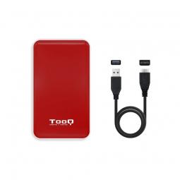 Caja Externa para Disco Duro de 2.5' TooQ TQE-2528R/ USB 3.1/ Sin tornillos - Imagen 4