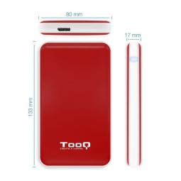 Caja Externa para Disco Duro de 2.5' TooQ TQE-2528R/ USB 3.1/ Sin tornillos - Imagen 5