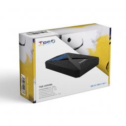 Caja Externa Gaming para Disco Duro de 2.5' TooQ TQE-2550BL/ USB 3.1/ Sin tornillos - Imagen 5