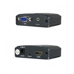 Adaptador Nanocable 10.16.2101-BK/ HDMI Hembra - VGA Hembra/ Jack 3.5 Hembra - Imagen 3