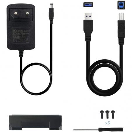 Caja Externa para Disco Duro de 3.5' TooQ TQE-3527B/ USB 3.1 - Imagen 4