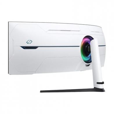 Monitor Gaming Ultrapanorámico Curvo Samsung Odyssey Neo G9 S57CG952NU 57'/ Dual UHD/ 1ms/ 240Hz/ VA/ Blanco