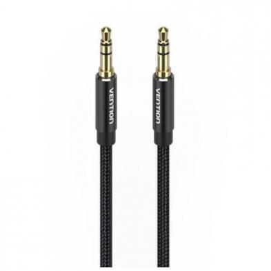 Cable Estéreo Vention BAWBG/ Jack 3.5 Macho - Jack 3.5 Macho/ 1.5m/ Negro