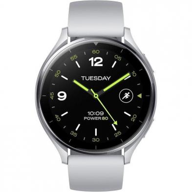 Smartwatch Xiaomi Watch 2/ Notificaciones/ Frecuencia Cardíaca/ GPS/ Plata