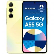 Smartphone Samsung Galaxy A55 8GB/ 256GB/ 6.6'/ 5G/ Amarillo