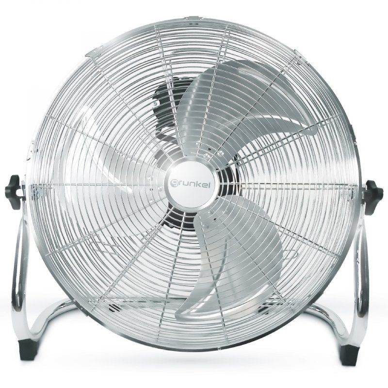 Ventilador de Suelo Industrial Grunkel MET-H16INDUSTRIAL/ 90W/ 3 Aspas 40cm/ 3 Velocidades