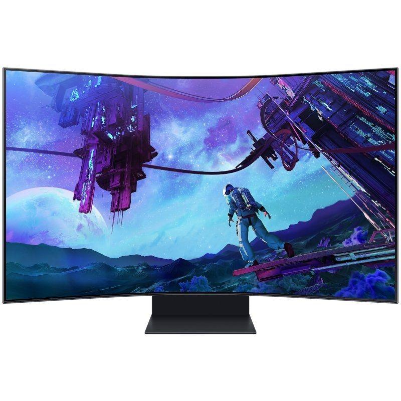 Monitor Gaming Curvo Samsung Odyssey Ark S55CG970NU 55'/ 4K/ 1ms/ 165Hz/ VA/ Smart TV/ Multimedia/ Negro