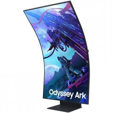 Monitor Gaming Curvo Samsung Odyssey Ark S55CG970NU 55'/ 4K/ 1ms/ 165Hz/ VA/ Smart TV/ Multimedia/ Negro