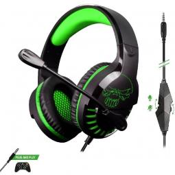 Auriculares Gaming con Micrófono Spirit of Gamer PRO-H3 Xbox Edition/ Jack 3.5/ Verdes - Imagen 1
