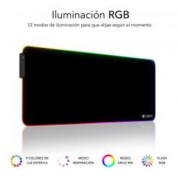 Alfombrilla Subblim MP-02RGB01 LED RGB XL/ 800 x 300 x 4 mm - Imagen 1