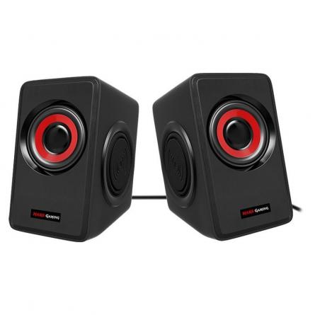 Altavoces Mars Gaming MS1/ 10W/ 2.0/ Rojos - Imagen 1
