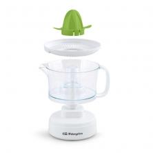 EXPRIMIDOR ORBEGOZO EP 1510 - 25W - CAPACIDAD 0.5L - INCLUYE 2 CONOS - ROTACIÓN BIDIRECCIONAL - ACCESORIOS LAVABLES EN LAVAVAJIL