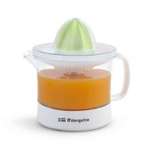 EXPRIMIDOR ORBEGOZO EP 1510 - 25W - CAPACIDAD 0.5L - INCLUYE 2 CONOS - ROTACIÓN BIDIRECCIONAL - ACCESORIOS LAVABLES EN LAVAVAJIL