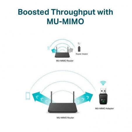 Mini Adaptador USB - WiFi TP-Link Archer T3U AC1300/ 1300Mbps - Imagen 4