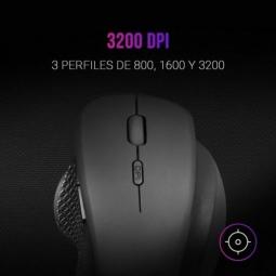 Ratón Gaming Inalámbrico Mars Gaming MMWERGO/ Hasta 3200 DPI - Imagen 3