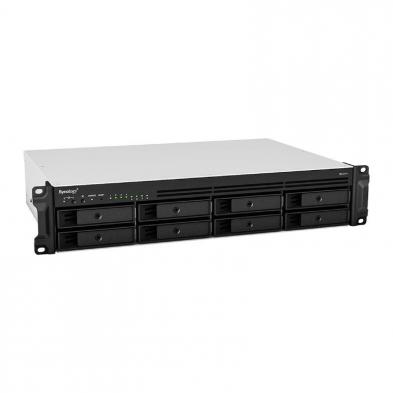 NAS Synology Diskstation RS1221RP+/ 8 Bahías 3.5'- 2.5'/ 4GB DDR4/ Formato 2U
