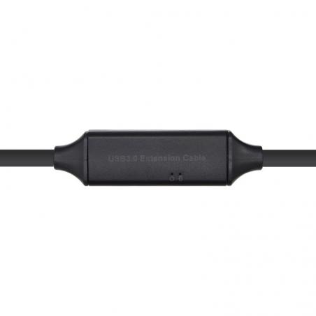 Cable Alargador USB 3.0 Aisens A105-0408/ USB Macho - USB Hembra/ 10m/ Negro - Imagen 3