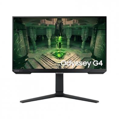 Monitor Gaming Samsung Odyssey G4 S25BG400EU/ 25'/ Full HD/ 1ms/ 240Hz/ IPS/ Negro