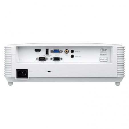 Proyector Optoma W309ST/ 3800 Lúmenes/ WXGA/ HDMI-VGA/ Blanco - Imagen 4