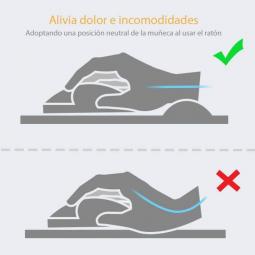 Alfombrilla Ergonómica Fellowes 9172801/ 20 x 196 x 230mm/ Azul - Imagen 4