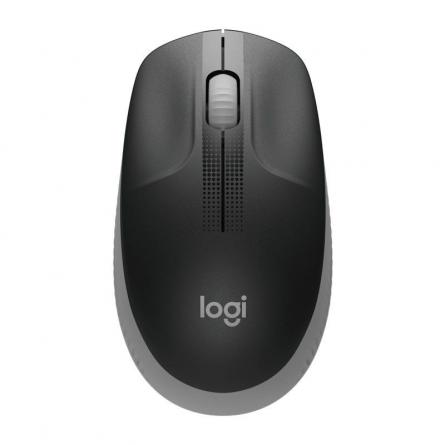 Ratón Inalámbrico Logitech M190/ Hasta 1000 DPI/ Gris Medio - Imagen 1