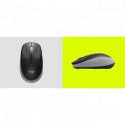 Ratón Inalámbrico Logitech M190/ Hasta 1000 DPI/ Gris Medio - Imagen 3