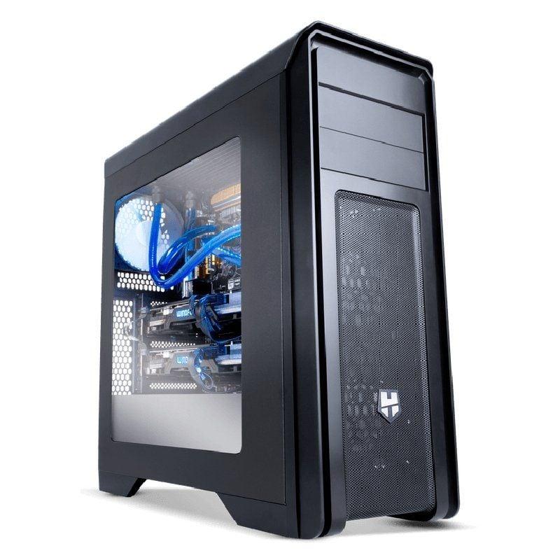 CAJA SEMITORRE NOX HUMMERZX - 2*USB 3.0/ 2*USB 2.0 - INCLUYE 3 VENTILADORES - SOPORTA REFRIGERACIÓN LÍQUIDA - ATX/MICRO ATX