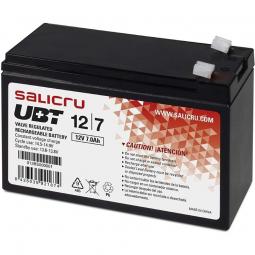 Batería Salicru UBT 12/7 V2 compatible con SAI Salicru según especificaciones - Imagen 1
