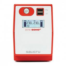 SAI Línea Interactiva Salicru SPS 650 SOHO+/ 650VA-360W/ 2 Salidas/ Formato Torre - Imagen 1