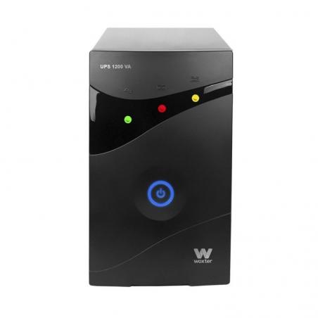SAI Línea Interactiva Woxter UPS 1200 VA/ 1200VA-720W/ 3 Salidas/ Formato Torre - Imagen 3