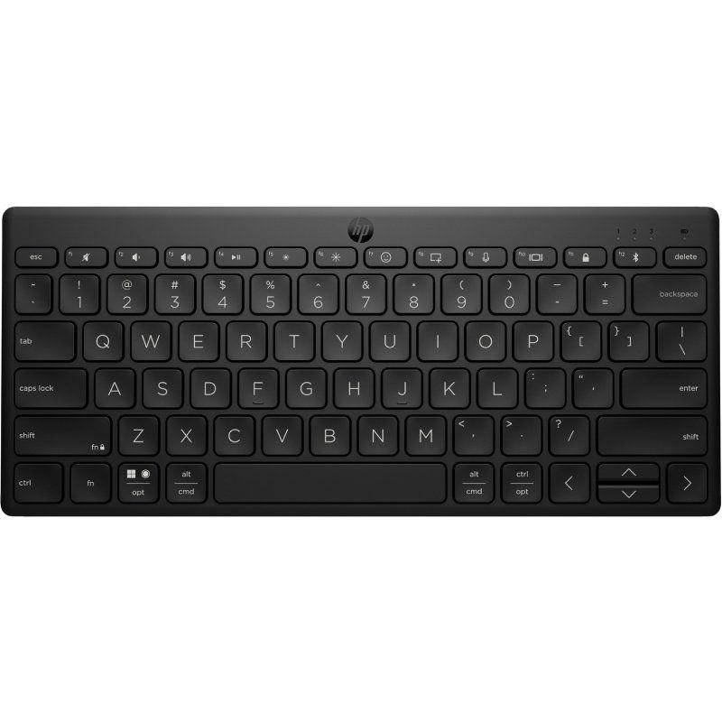 Teclado Compacto Inalámbrico por Bluetooth HP 350/ Negro