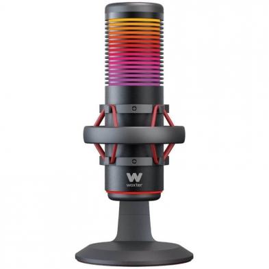 Micrófono Woxter Mic Studio 70 RGB/ USB 2.0