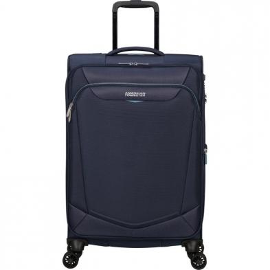 Maleta American Tourister SummerRide Spinner 69cm/ 69x43x29cm/ 4 Ruedas/ Azul Marino