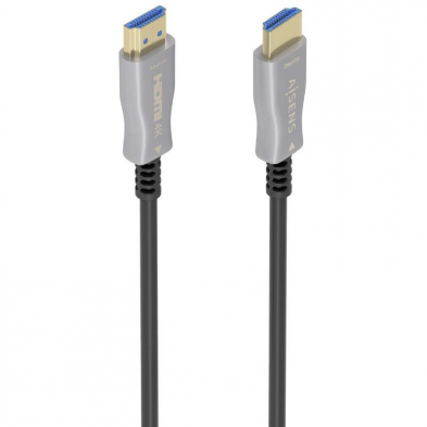 Cable HDMI 2.0 AOC 4K Aisens A148-0858/ HDMI Macho - HDMI Macho/ 10m/ Negro